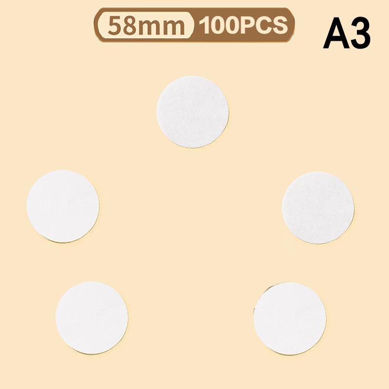 

51/53/58 мм Универсальный фильтр для кофе ручка фильтровальная бумага вторичное разделение воды круглая кофейная аксессуары чайный инструмент