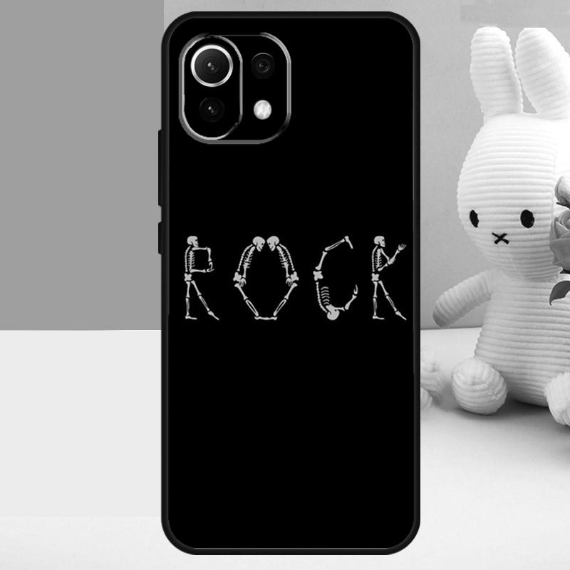 Punk Rock Case For Xiaomi 15 13 14 Ultra 13T 14T 15T Pro 17 Pro Max POCO X7 Pro X5 X6 F5 F6 F7 Funda