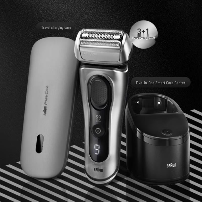 Braun Series 9 9077cc Wet & Dry Electric Shaver CN plug (adapter included)