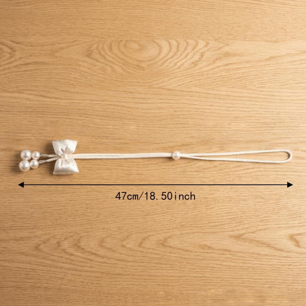 2pcs Adjustable Bows Curtain Tiebacks Modern Curtain Holdbacks Elegant Curtain Ties  Home Decor