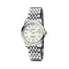 Plum Blossom Tianxing Series Automatic Mechanical Movement 50 Meters 40mm White Dial Stainless Steel Case Stainless Steel Strap 83738S-370