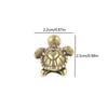 Brass Turtle Cute Little Love Turtle Animal Room Decoration Copper Figurines Home & Garden Vintage Decoration Interieur Maison