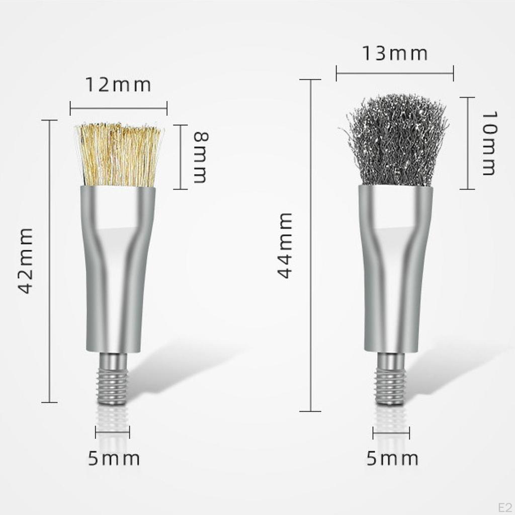 4 Stück Antistatische Bürsten-Ersatzköpfe Telefon-Motherboard-Reinigung Professionell Leicht