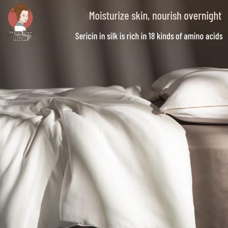 CHN N-4 Mulberry Silk Cotton Jacquard Summer Quilt