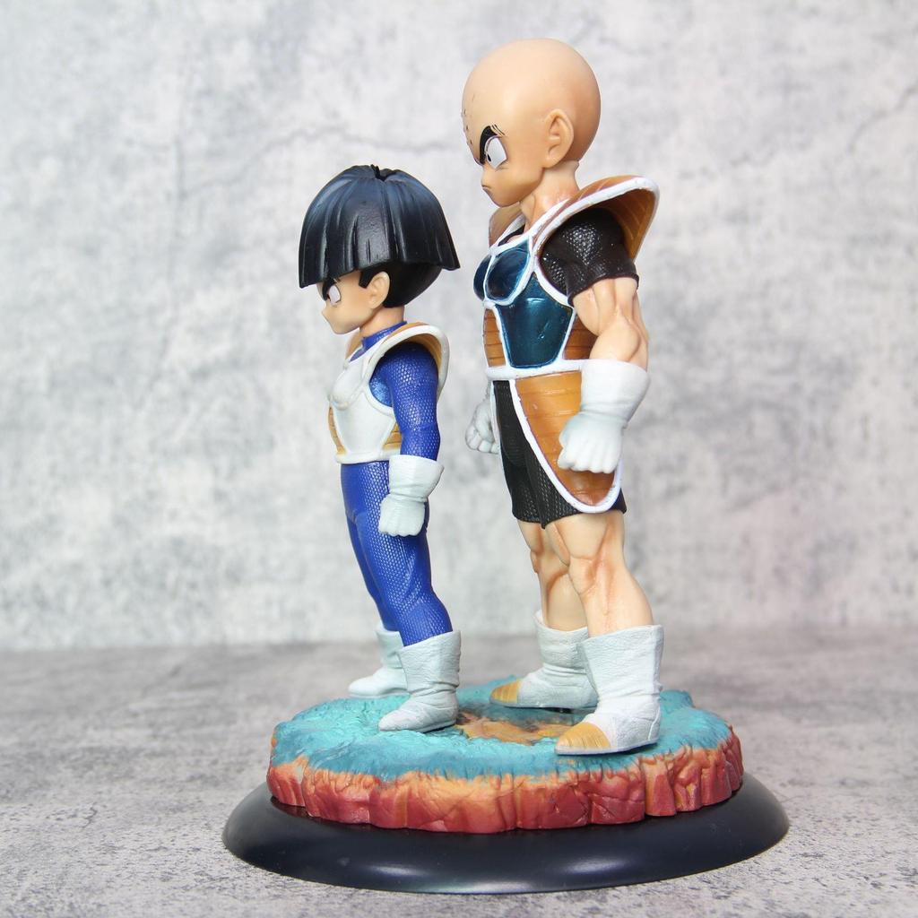 Dragon Ball White Cave Wufan Kelin Na Meike Star Super Saiyan Handmade Model Statue Gift Ornament