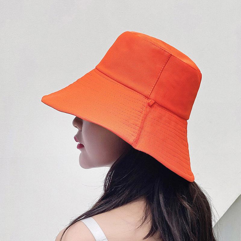 

Bucket Hats Summer Women Solid Double Sided Wear Cap Panama Sunhat Autumn Fishing Hat Fashion Fisherman Cap for Bob Femme Gorro