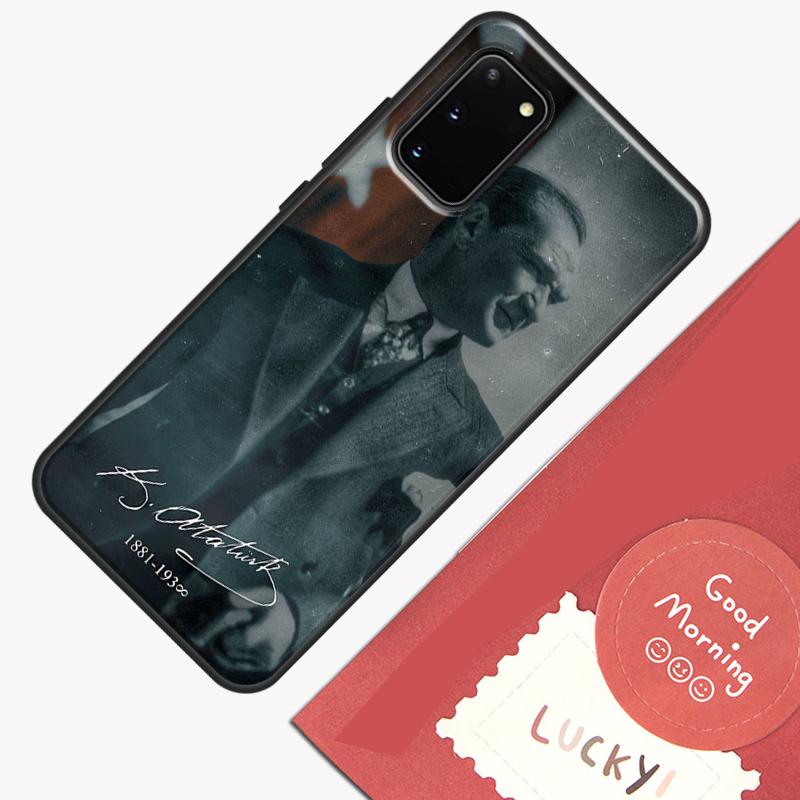 Turkey Mustafa Kemal Ataturk Phone Case For Samsung Galaxy S23 S26 Ultra S20 S21 S22 S24 S25 Plus S10 S25 FE Cover Shell