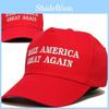 Make America Great Again Baseball Cap Cotton Round Crown Summer Hat For Men Women
