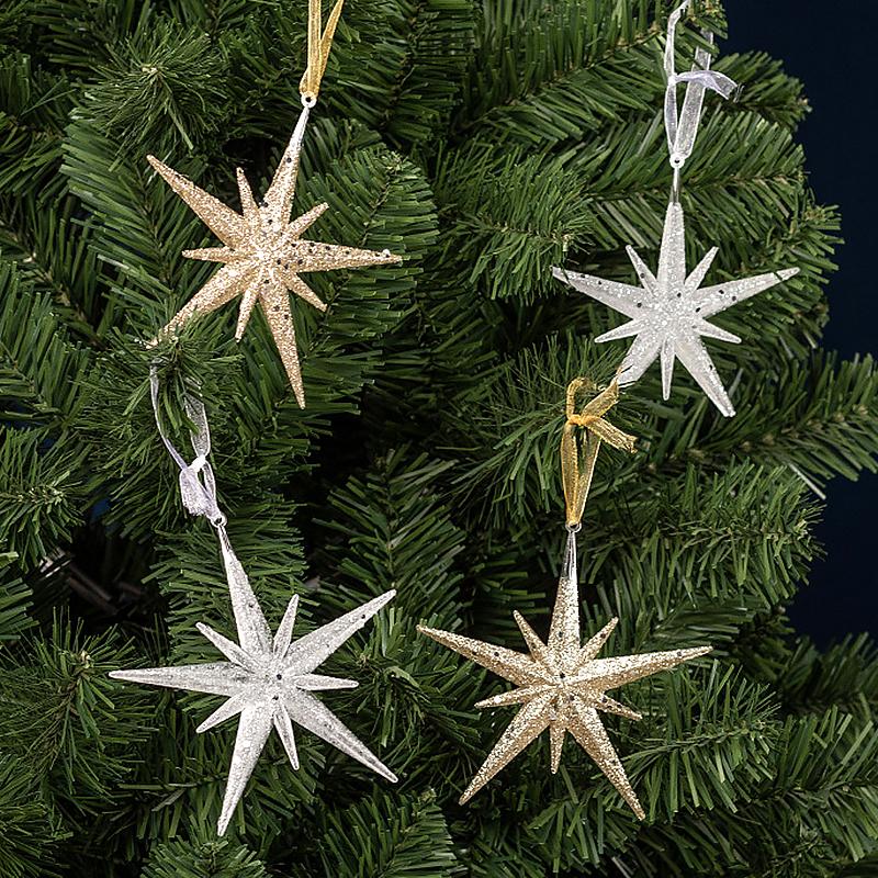 1 Stück Wiederverwendbar Neujahr Acryl Geschenk Weihnachten DIY Hängen Festival Dekoration Hochzeit Anhänger