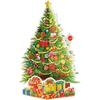 Sanrio Christmas Card Melody Card Tree with Colorful Lights Christmas 3 Song Medley Greeting Card Can be shipped overseas JXPM22-3 SANRIO 528358