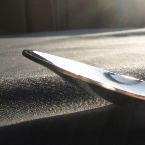 Nagao Tsubame-Sanjo Smooth Curry Spoon, 18cm, Stainless Steel, Made in Japan, #4400