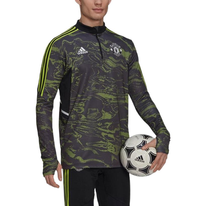adidas Manchester United Soccer Jerseys Men's Camouflage Moderate Straight Fit HE6686
