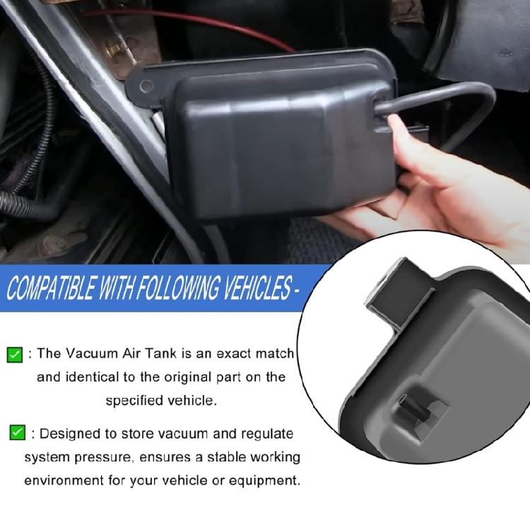 Auto Accessory Vacuum Storage Canister Fit for E250 E350 E450