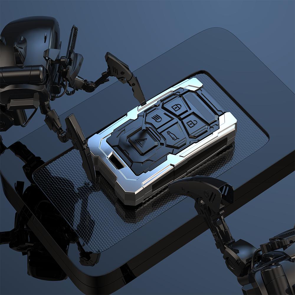 Zinc Alloy Car Key Case Cover Holder For Land Rover Range Rover Discovery 5 Sport For JAGUAR XE XF XJ F PACE Accessories