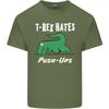 TRex Hasst Liegestütze Fitnessstudio Lustige Dinosaurier Unisex Leichtes Baumwoll-T-Shirt