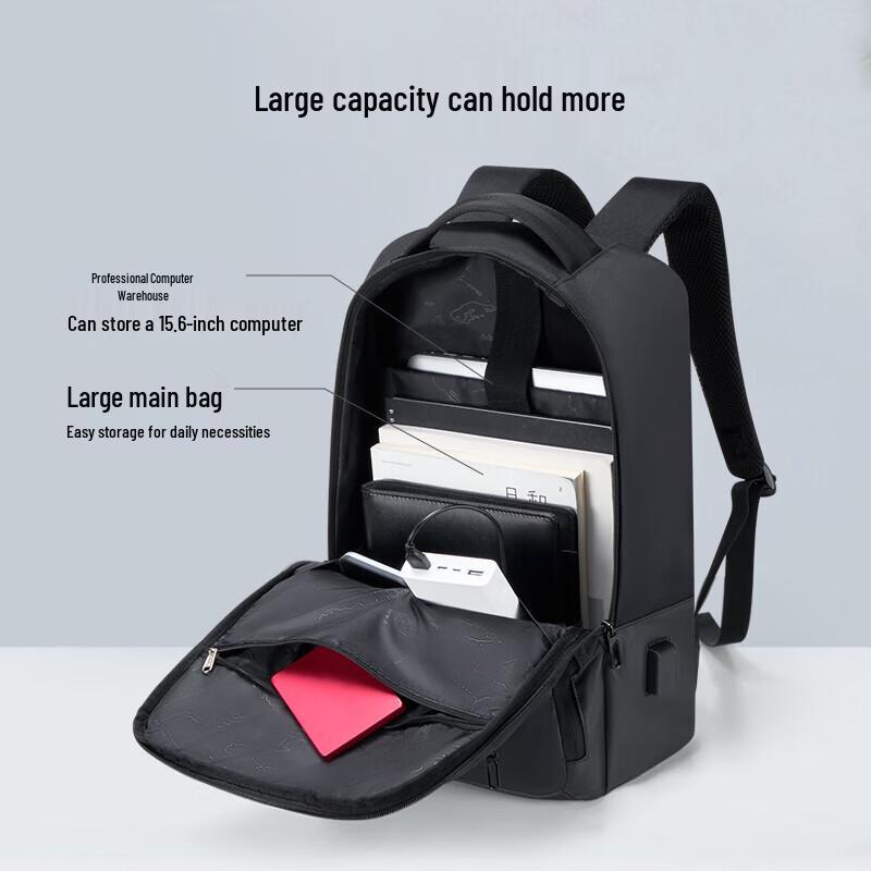 AOKING 15.6-inch Laptop Backpack with USB Charging Port