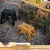 Sturdy Foldable Camping Stool: Portable, Thickened Design for Fishing & Outdoor Use