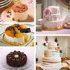 3PCS Silicone DIY Cake Mold Round Cake Pan 4 6 8 Inches Cake Mold Non Stick Baking Tools