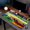 Pflanzen vs. Zombies Print Mauspads, Anti-Rutsch Schreibtisch-Tastaturmatte, für PC Laptop Gaming Arbeiten Tägliche Nutzung, Coole Festival Überraschungsgeschenk