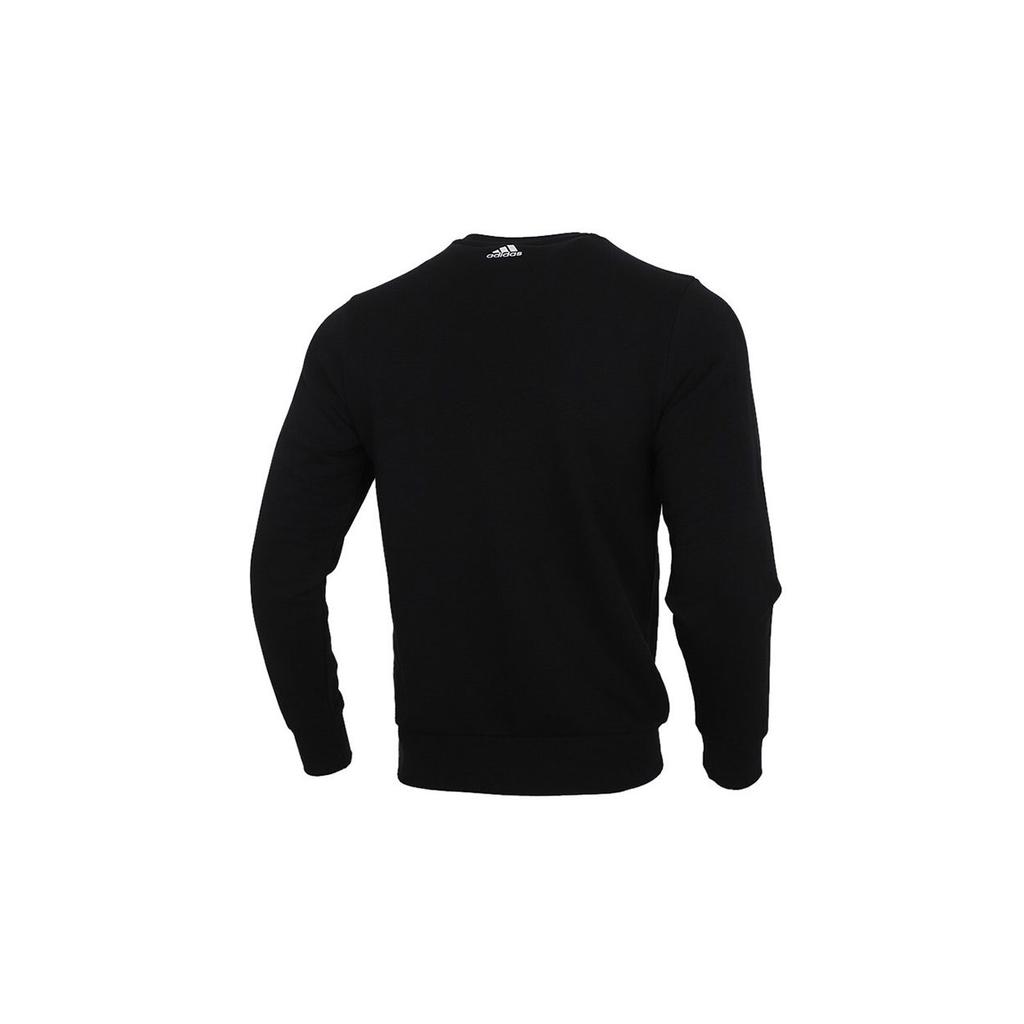 Adidas Sweatshirts Men's Black Crew Neck Moderate Regular GR6957