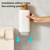 Wall Mount Paper Cup Holder No Drill Disposable Cup Dispenser Home Office Kitchen Dining Room Countertop Pull Type Plastic Cup Organizer Rack