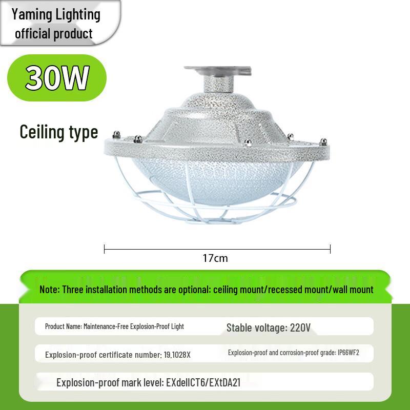 Industrial LED Explosion-Proof Lighting Fixture