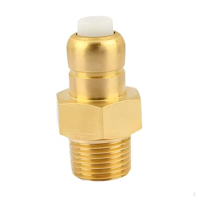 Composant en laiton pour pompe de nettoyeur haute pression, pièce de protection thermique