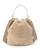 Oficiální taška přes rameno M DRAWŠNĚRKA First Warm Beige Fur [LeSportsac] BAG/1062 Dámská