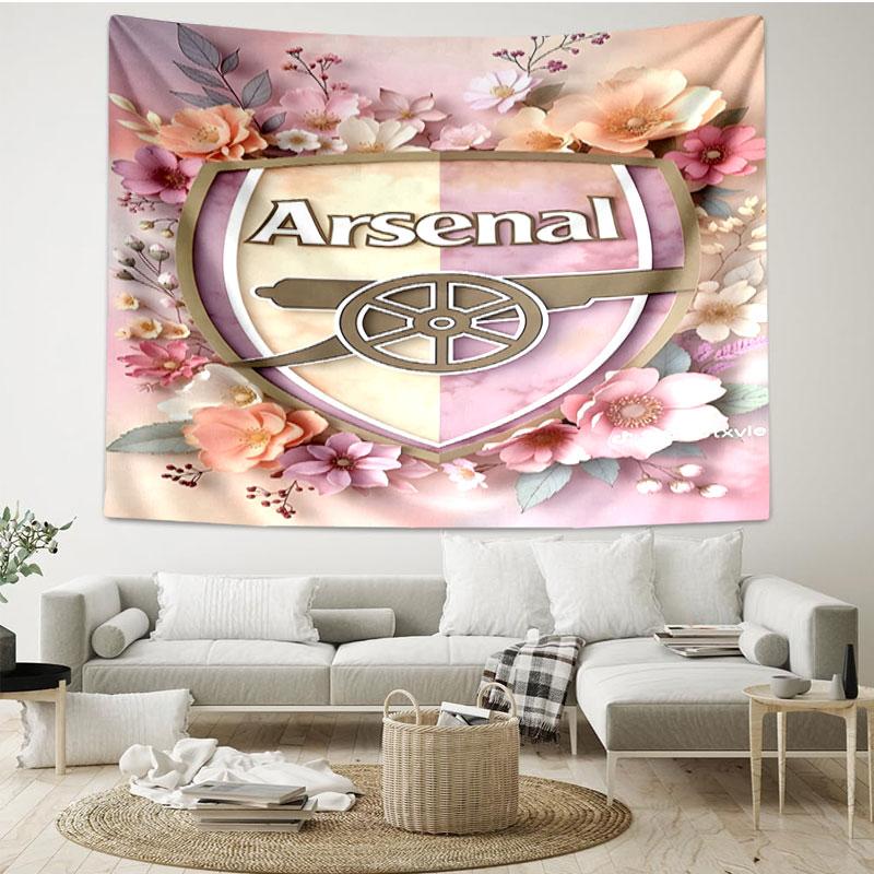 Football team.C Print Tapestry - Portable Wall Decor Cloth, for Home, Dorm, Travel, Bedroom, Living Room - Ideal Birthday Housewarming Gift