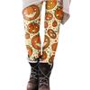 Women's Fashion Halloween Printed Stretch Leggings Casual Home Pants