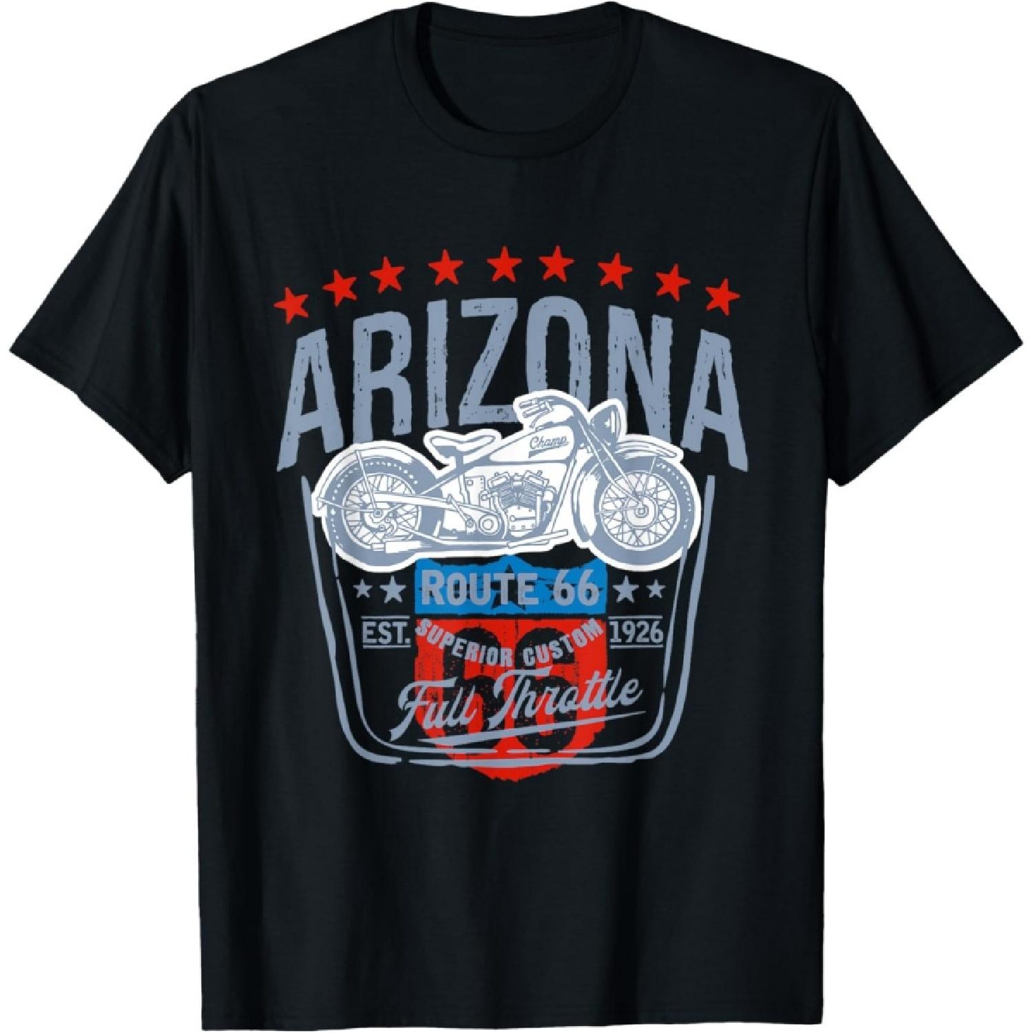Футболка с мотоциклом Аризоны S