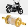 Motorcycle Fuel Gasoline Filter Carving ABS Heat Resistance for 6mm Diameter Motorbike