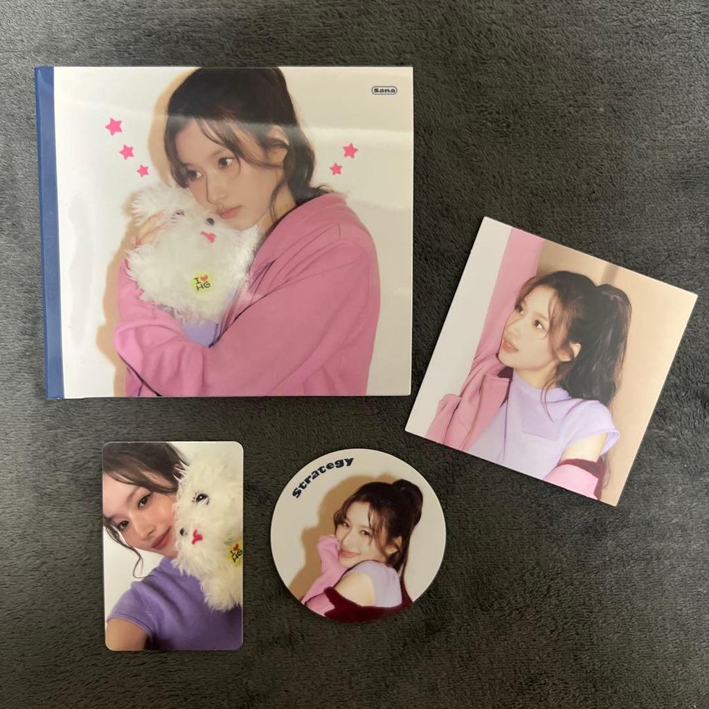 [USED] TWICE Sana Strategy Digipack (No Trading Card)