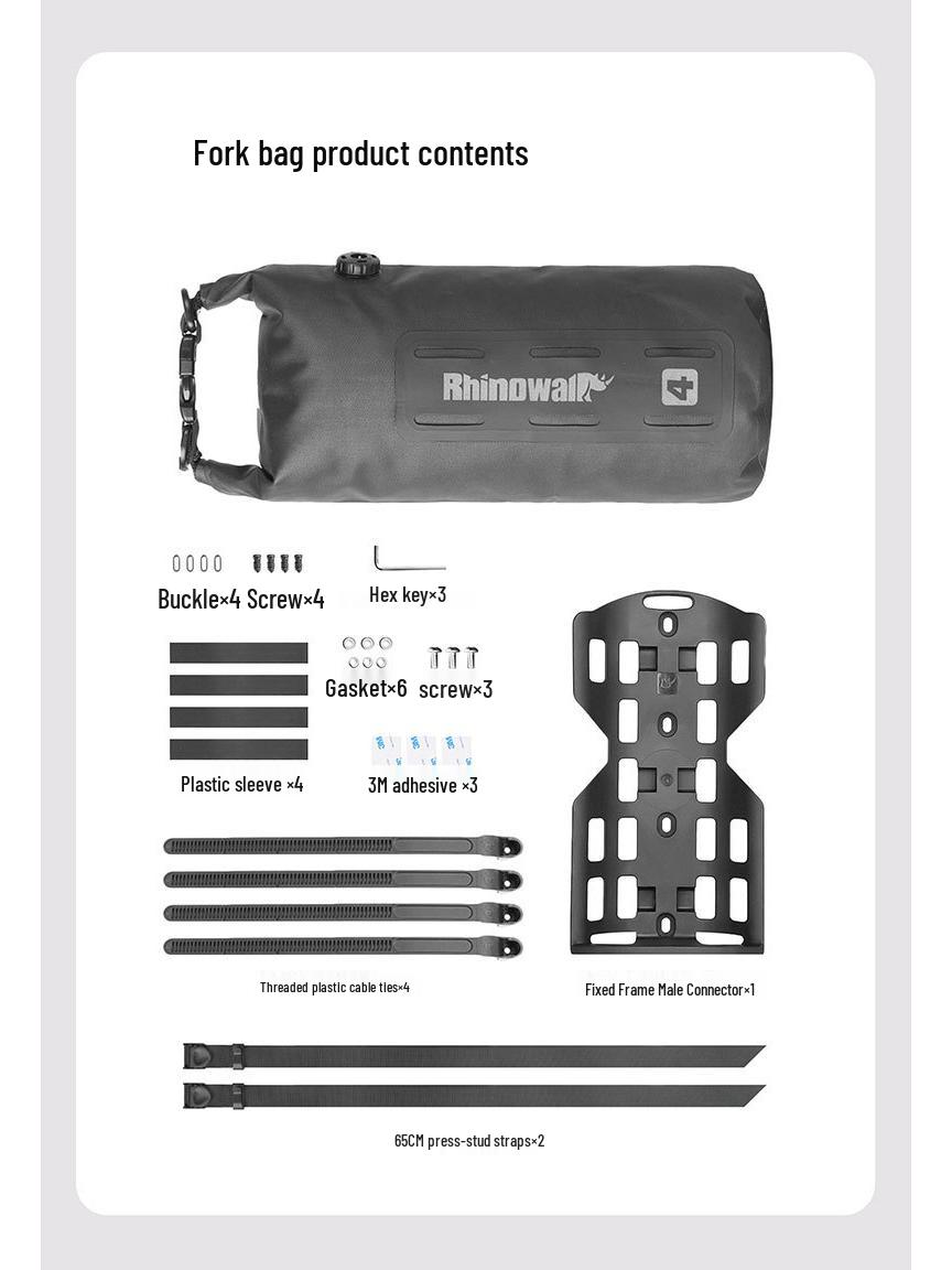 

Водонепроницаемая сумка на переднюю вилку Rhinowalk 7 л 7L