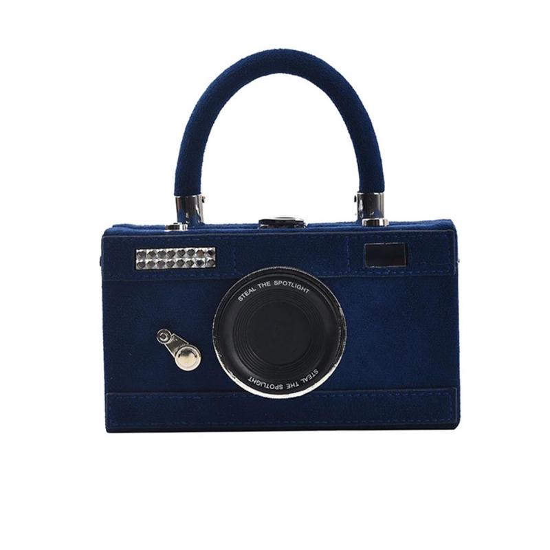 Women Personalized Fashion Camera Shape Clutch Ladies Casual Mini Crossbody Bag Small Shoulder Bag Purse