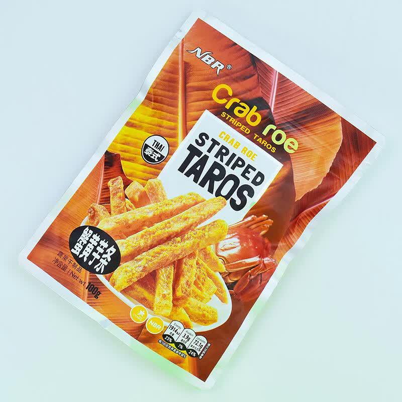 NBR Thai-Style Crab Roe Taro Strips