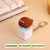 Cartoon Keyboard Fidget Keychain with Light Sound Stress Relief Portable Travel