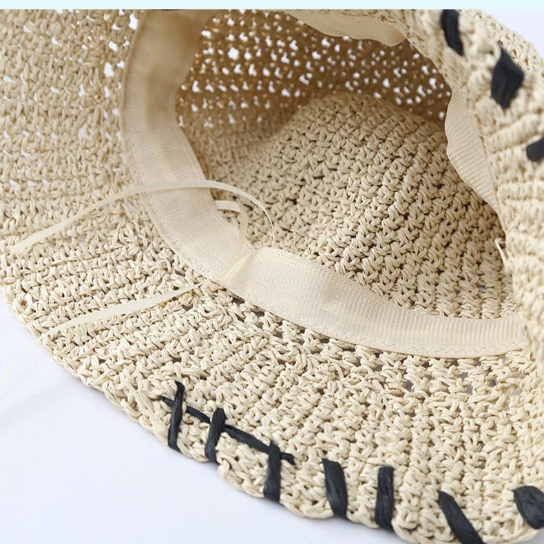 Spring and Summer Outdoor Breathable Travel Windproof Bucket Hat Solid Color Sunscreen Fisherman Hat Autumn Basin Hat