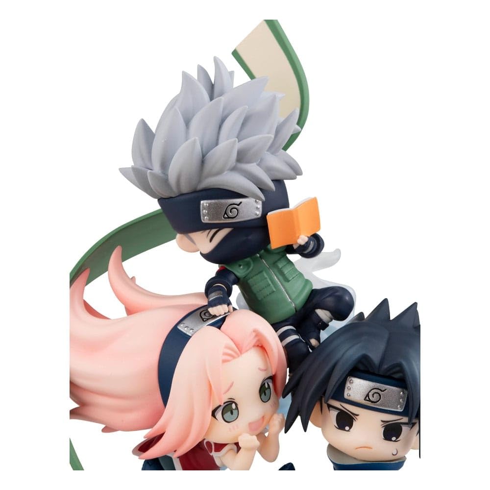 FigUnity NARUTO Shippuden Team 7 Approximately 130mm PVC Figure Assembled! Pre-painted