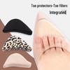 Mjuk, Andningsbar Svamp för Framsidan av Foten Tåskydd för Högklackade Skor – Justerbar Storlek, Smärtlindrande, Svettabsorberande, Deodorerande Halvplatta.