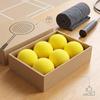 Badminton Trainer Ball for Wall Rebound Practice Solid Foam Training Ball Low Noise Indoor Swing Exercise Tool for Beginners
