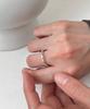 Baradu [Baradu 925] Baguette Cut Enternity Ring