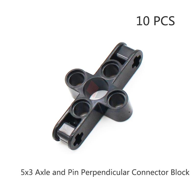 Technical Driving Ring Universal Joint Axle and Pin Connector with Holes Blocks MOC High-Tech Building Bricks Toy Replace Parts