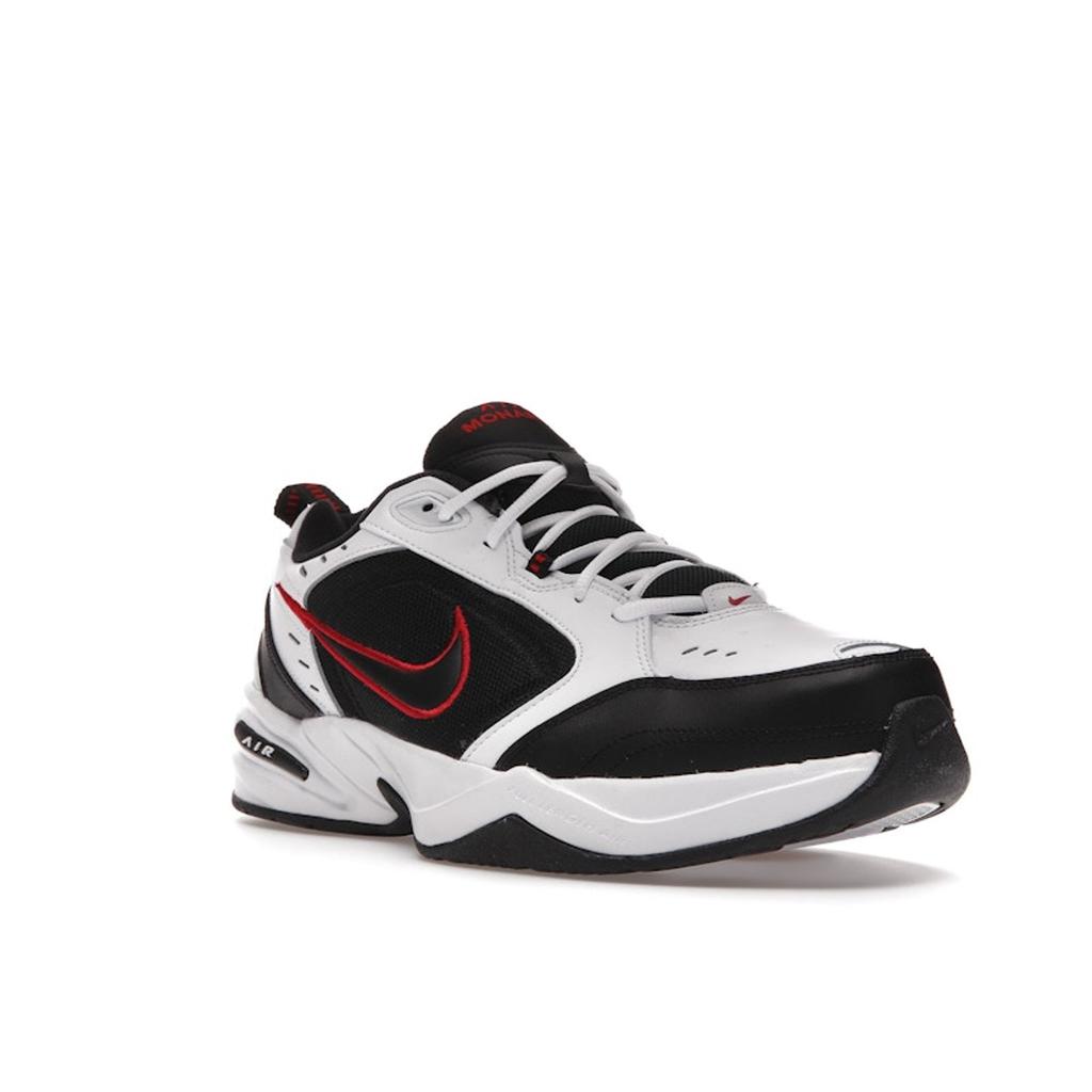 Nike Air Monarch IV White Varsity Red Men Sneakers Black-Varsity-Red 416355-101