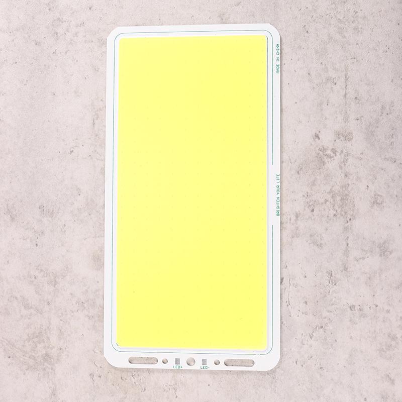1Pc 12V DC 70W Ultra Bright Flip LED COB Chip Panel Light Fishing Rod Lamp Cold White for Outdoor Camping Lighting Bulb