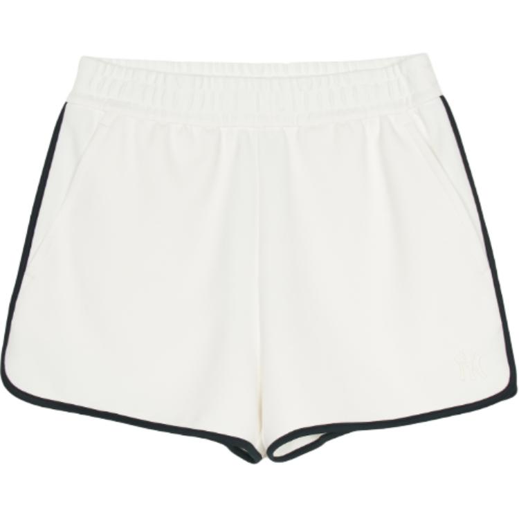 New MLB New York Yankees SS25 Casual Shorts Women's White 3FSPB0453-50IVS