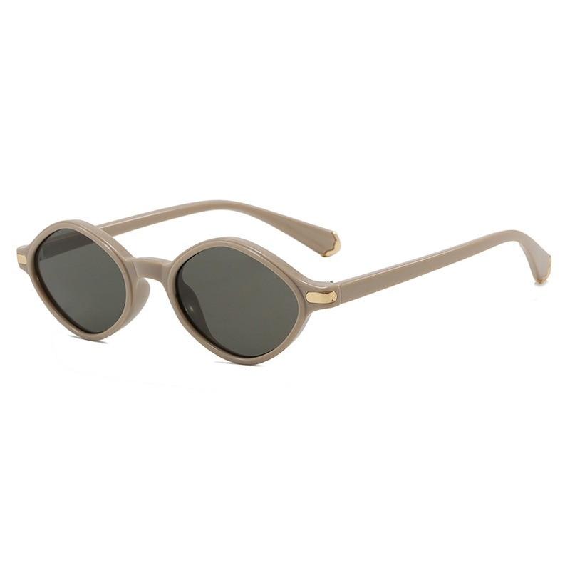 

Fashion Rhombus Rivets Sunglasses Classic Vintage Vintage Retro Geometric Small Sun Eyeglasses for Women Men Youth Unisex Design UV400 Kpop Style only 1pcs sunglasses