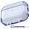 (Clear) for AirPods Pro 3 Earphone Case Clear Cover with Lanyard Soft Transparent Protective Case For AirPods Pro 3rd Generation