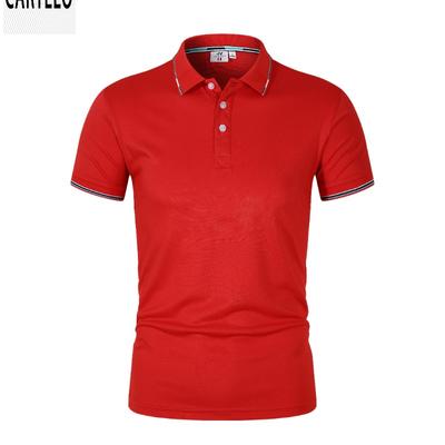2024 Léto Tričko s krátkým rukávem Pánské Polo Business Ležérní Polokošile Pánské Slim Fashion Pánské Polo Bavlna Vysoce kvalitní tričko Jednoduché Outdoor