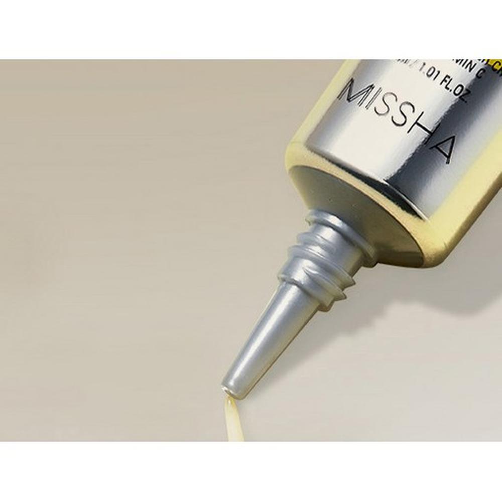 MISSHA Vita C Plus Eraser Toning Cream 30ml – Tone-Up Cream, Brightening Care, Skin Radiance Support, Korean